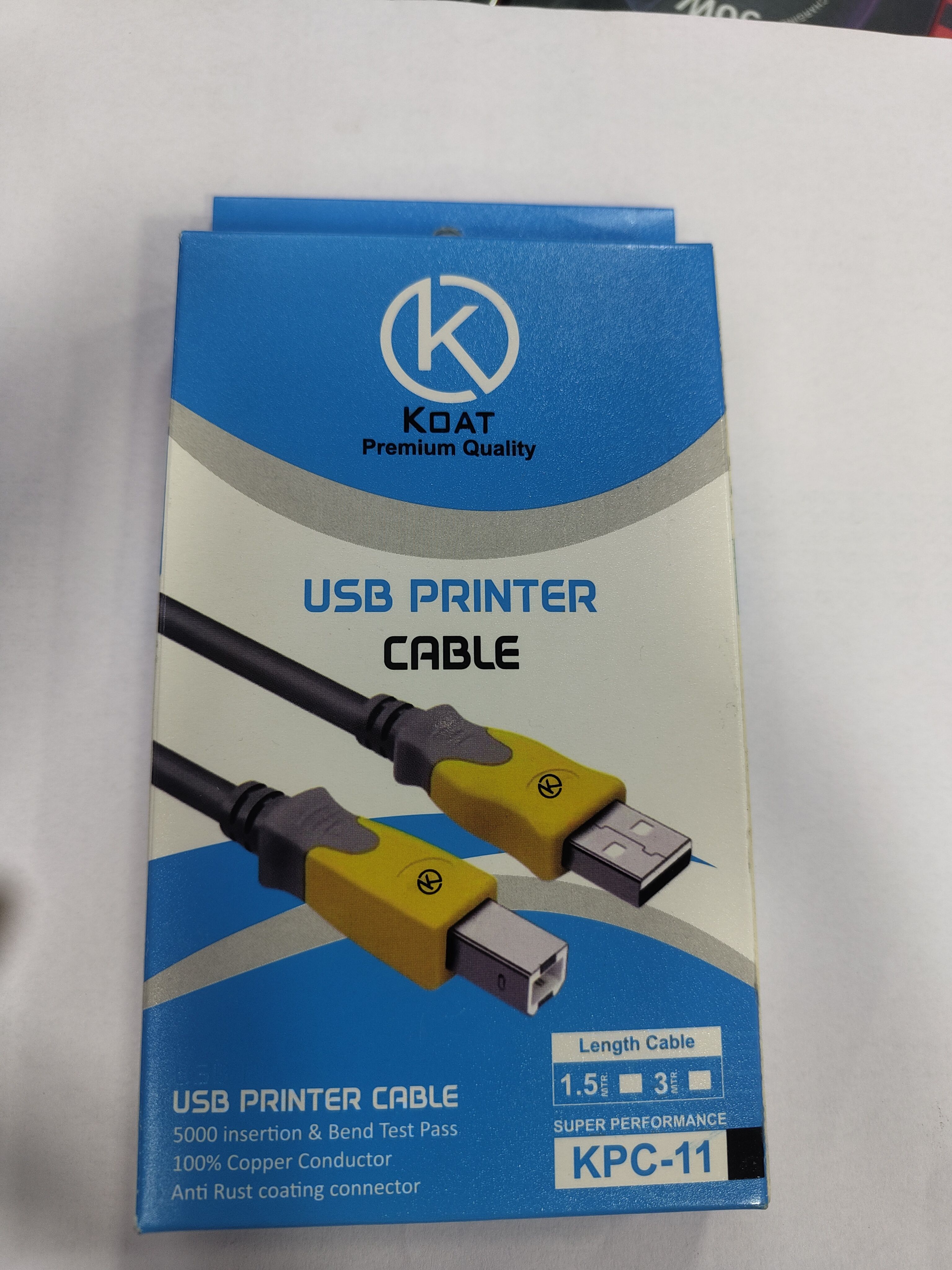 USB printer cable kpc-11